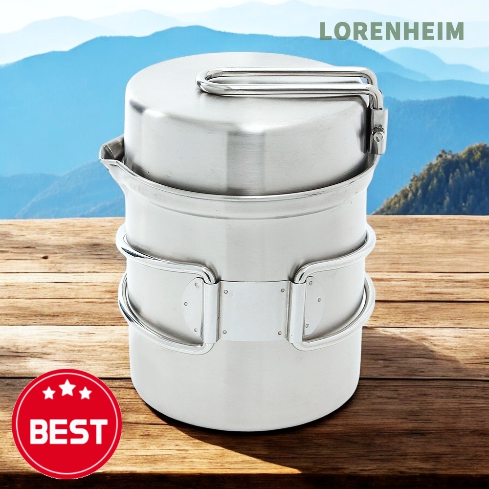 로렌하임 1~2인용 코펠세트 캠핑 조리도구 캠핑식기 45,000원
