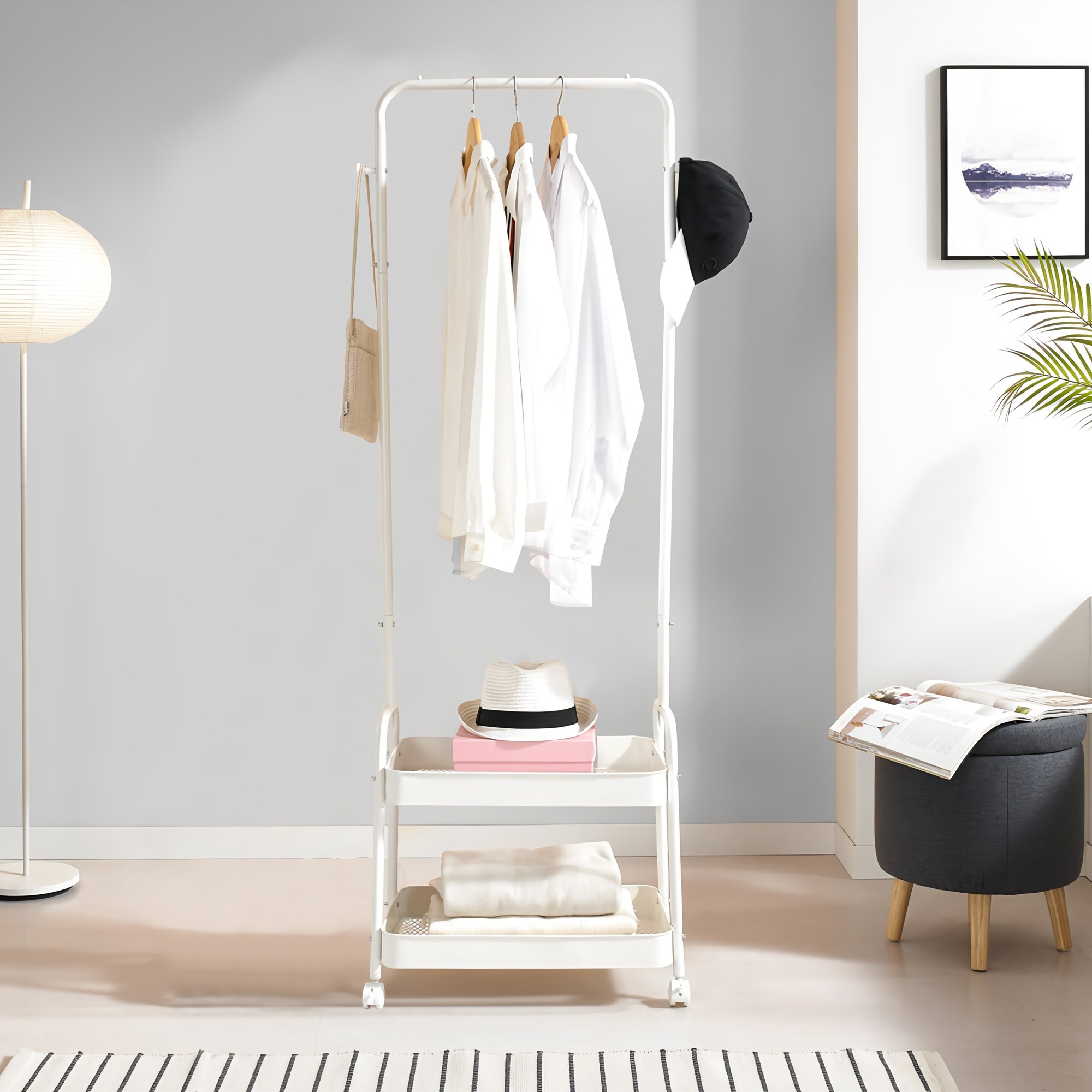 리빙위즈 리드 트롤리 행거 2단 400 20,800원