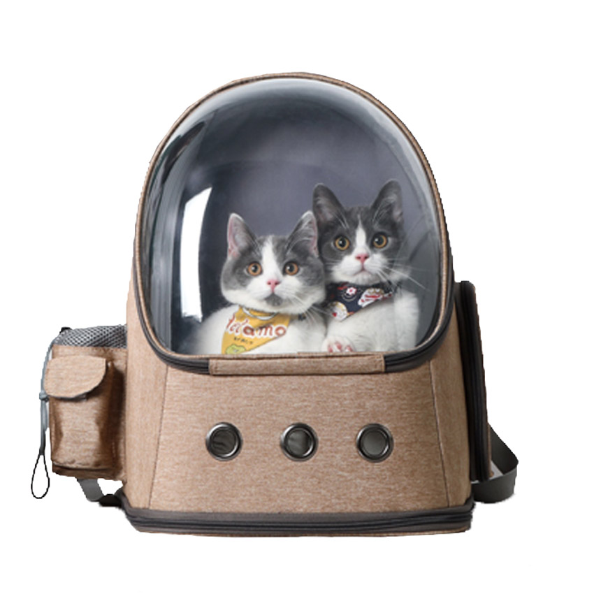 펫포에버 강아지 고양이 투명 우주선 백팩 고양이 이동장 53,800원