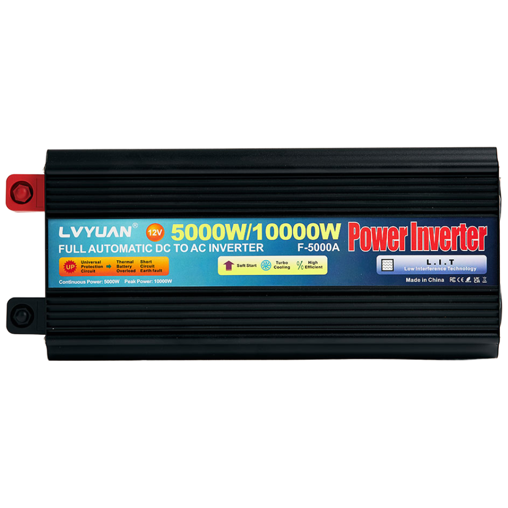 루앤 차량용 LCD 인버터 유사계단파 6000W 220V 60hz 한국형 KC인증, 1개 299,000원