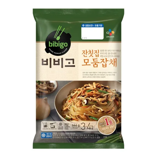 CJ 비비고 잔칫집모둠잡채644g, 644g, 3개 31,470원