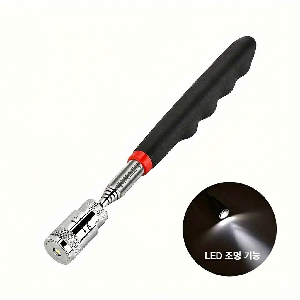 에이치 스토리 신형 안테나 LED조명 다각도 자석봉, 1개 9,500원