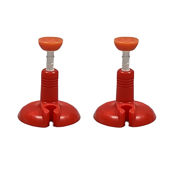 겨울 제자리 1초 티업 골프티 고무티 실리콘티 드라이버티 티샷 높이조절, 레드, 2개 19,800원