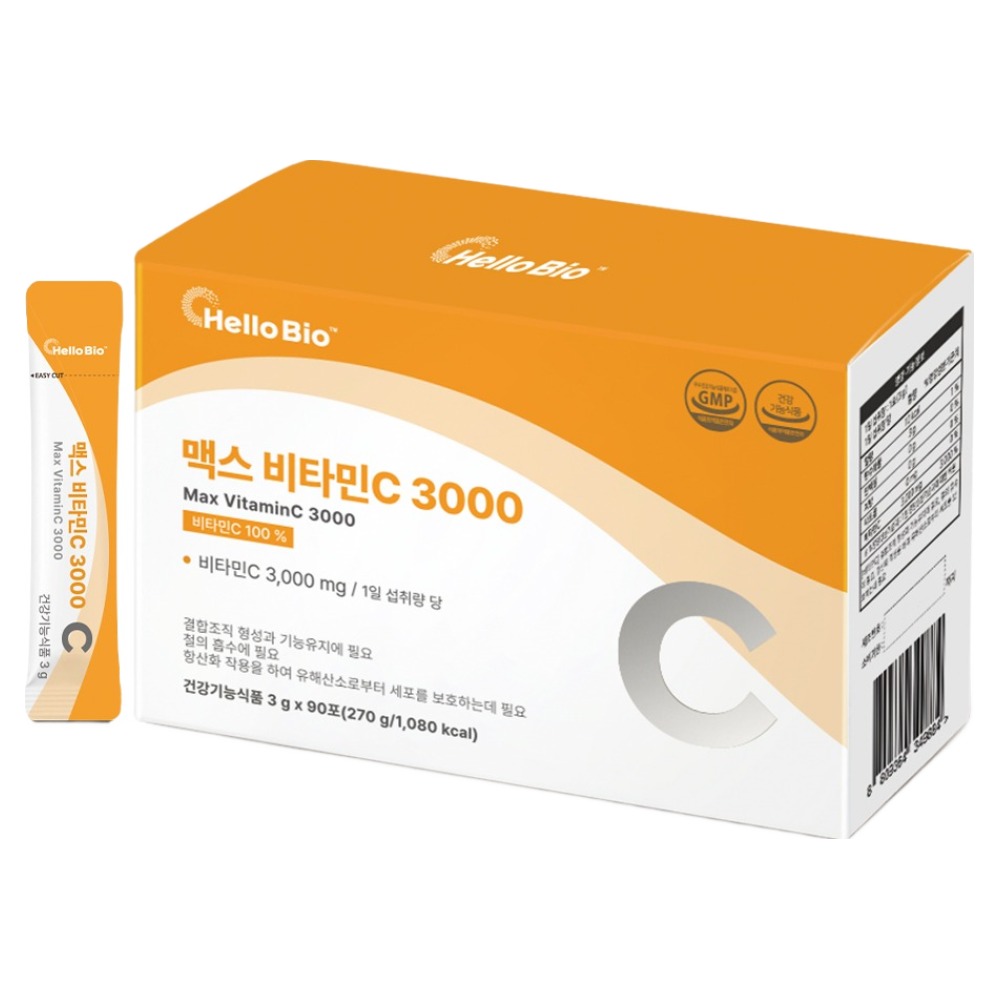 헬로바이오 맥스 비타민C 3000 90p 10,900원