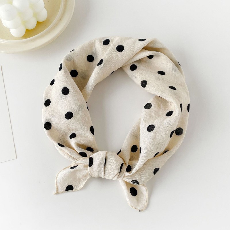 허블리 여성 면 손수건 스카프 쁘띠 머플러 7,000원