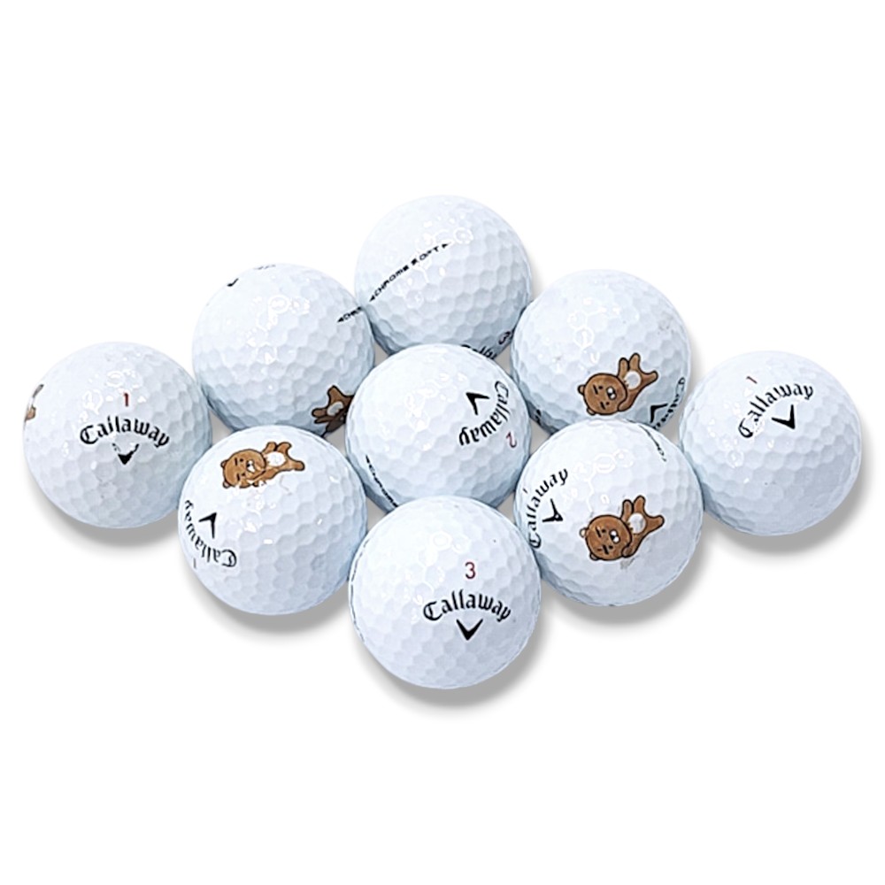 캘러웨이 크롬소프트 로스트볼 A금 3피스 화이트 20알 삼선퍼터라인 27,000원