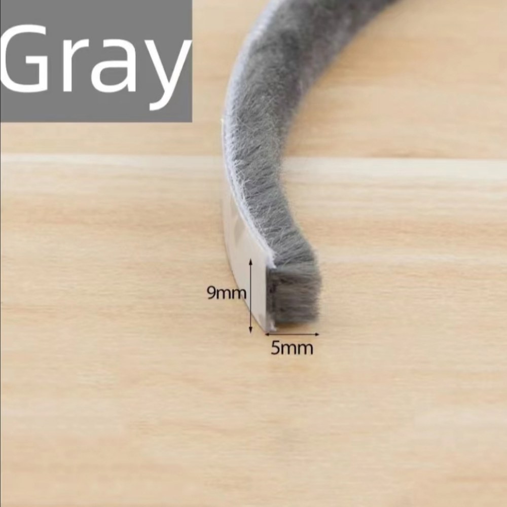 5/10/20M 자체 접착 울 씰링 알루미늄 합금 도어 및 창 방음 충돌 방지 9,000원