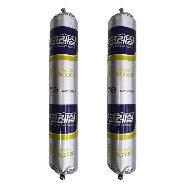 [KCC코레실] SL2000 비오염성 소세지실리콘 / 외장용 외부용 웨더씰 렉산 6,000원