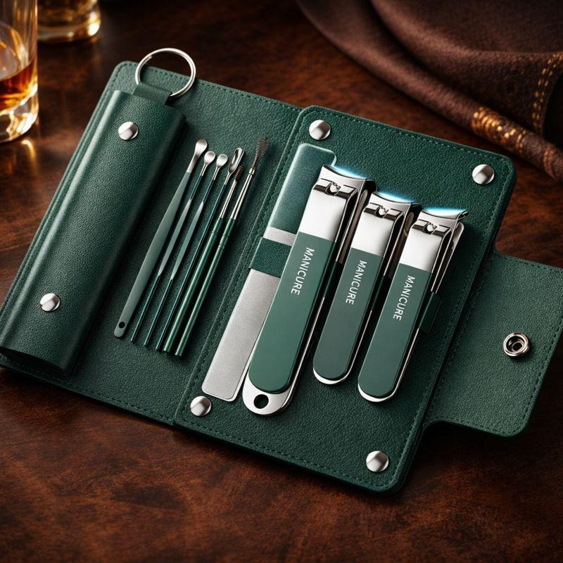 이온브 정밀 절삭 손톱깎이세트, 1세트, 다크그린 8,700원