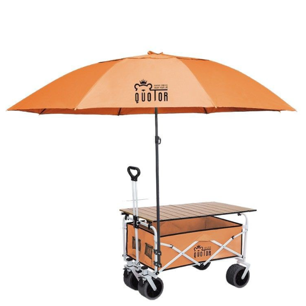 이동식 캐노피웨건 접이식 캠핑웨건 캠핑트레일러, 블랙 캐노피+테이블+웨건, 1개 143,700원