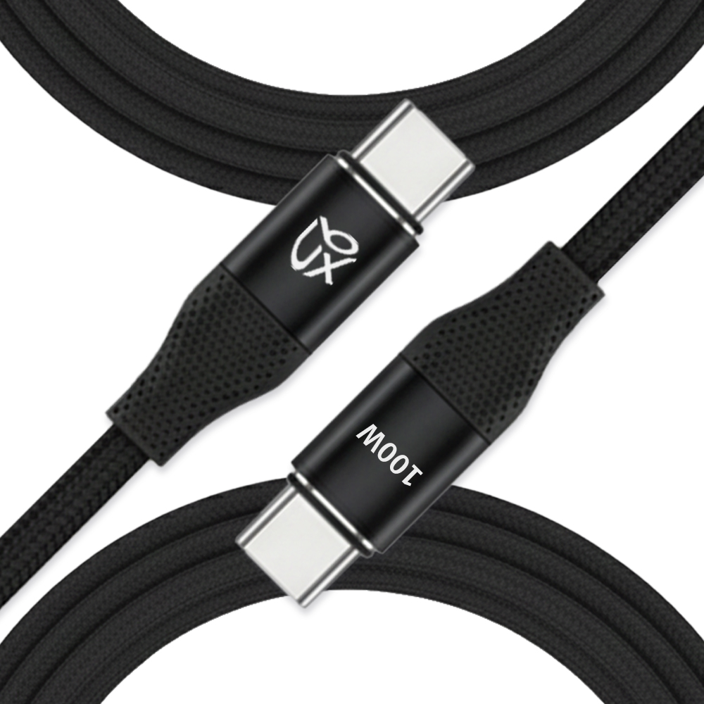 언박싱 C타입-C타입 브랙스 PD PPS 패브릭100w 초고속 충전 E Marker 칩 케이블, 블랙, 1개, 2m 7,800원