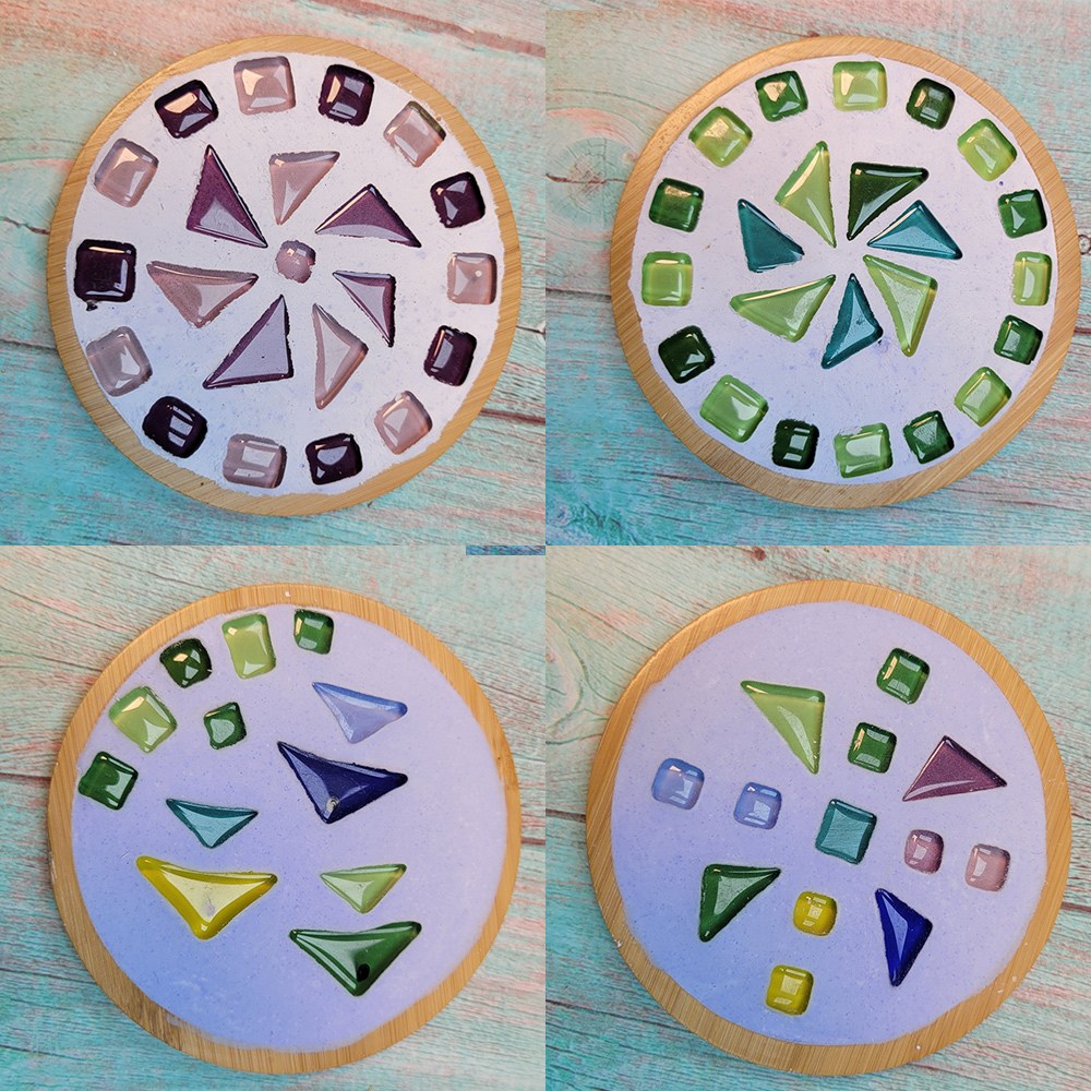 pa16 타일모자이크코스터 컵받침 만들기 1인용 5인용 24,000원