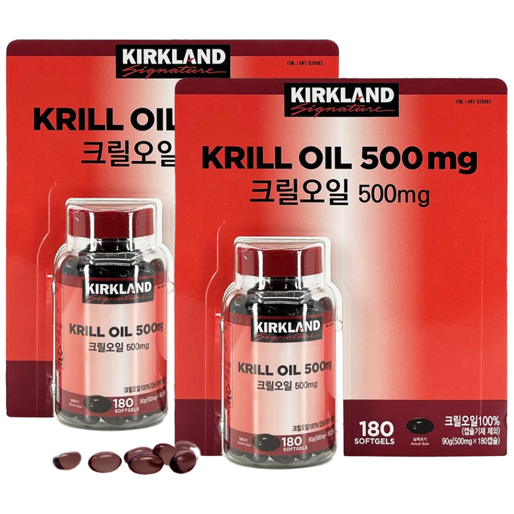 커클랜드 크릴오일 고순도 남극 크릴 추출 인지질 오메가3 94,900원