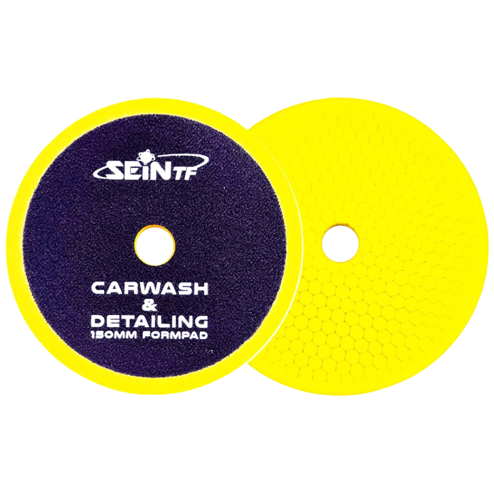 세인 차량용 독일산 폼 광택패드(벌집-고급형) 폴리싱 유막 제거 전동드릴 광택기, 옐로우(70PPI) 12,000원
