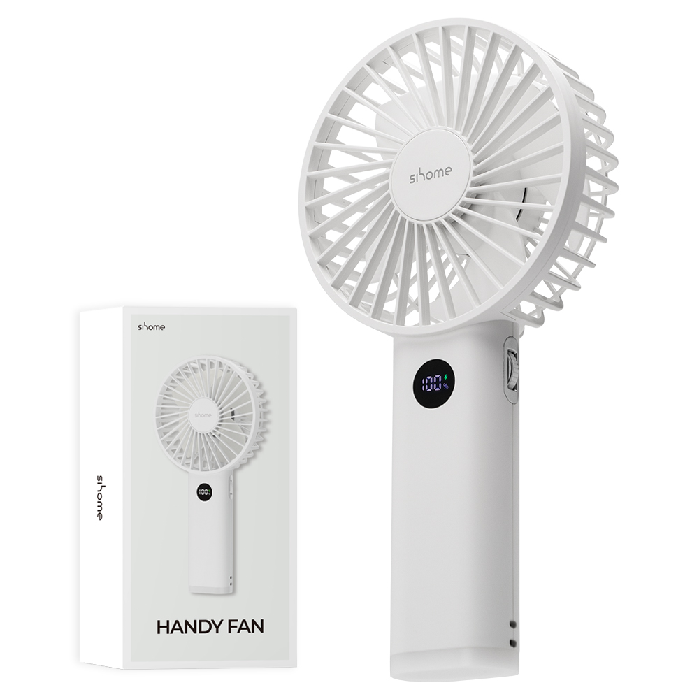 시홈 와이드윈드 100단 휴대용 저소음 손 선풍기 22,500원