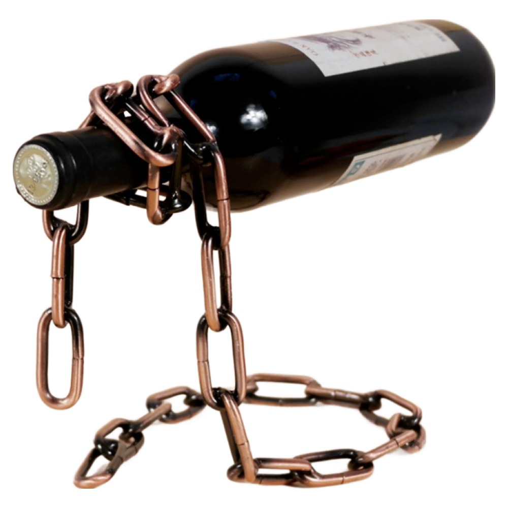 보마리 북유럽 인테리어 와인 거치대, 브론즈체인, 1개 6,810원