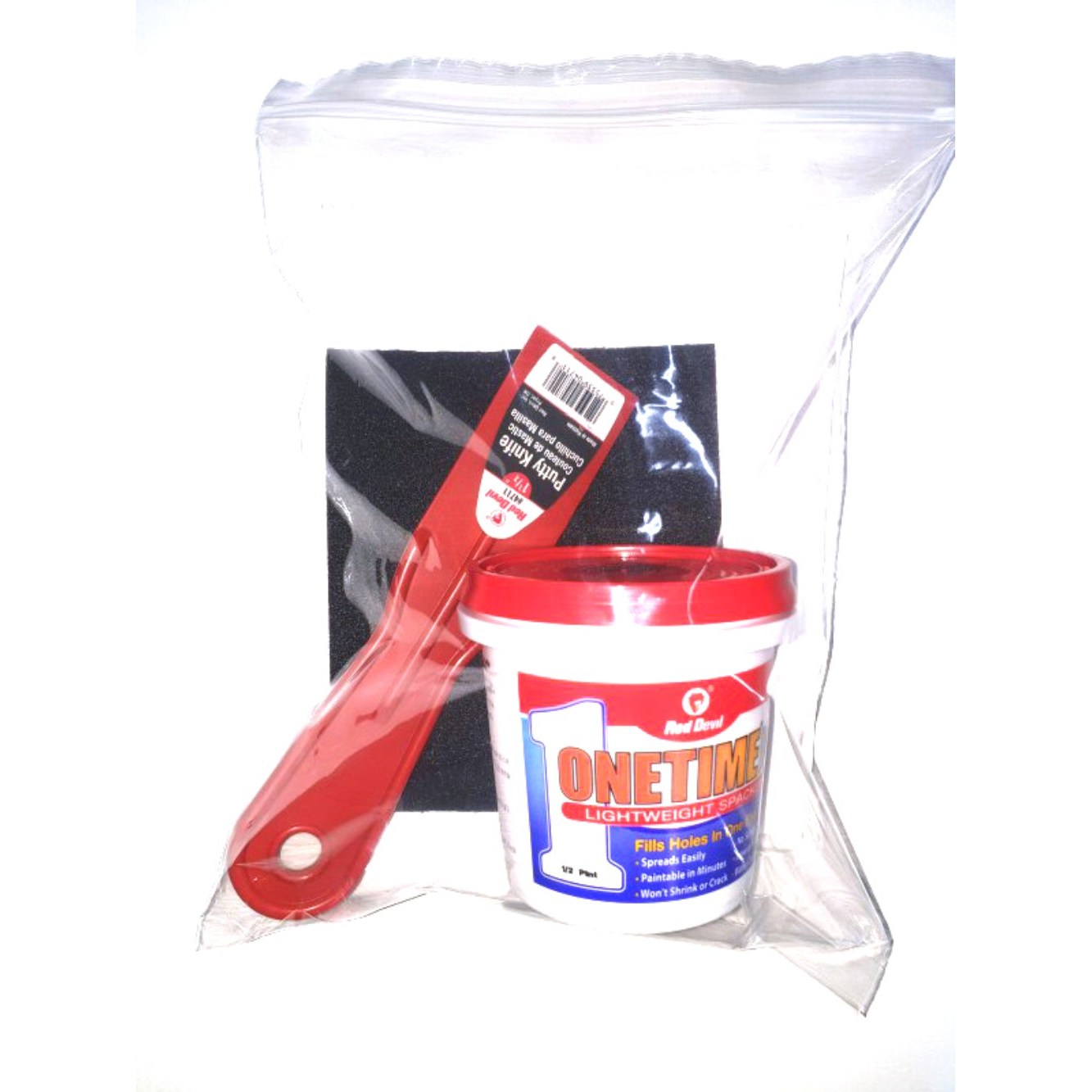 Reddevil 벽메꿈이세트/초보자도 쉽게 벽의 구멍을 메꿀 수 있게 구성된 제품/벽의 작은 구멍이나 크랙을 쉽게 보수가 가능한 메꾸미 세트/벽메꾸미/틈새충진메꿈이세트, 1개 18,000원