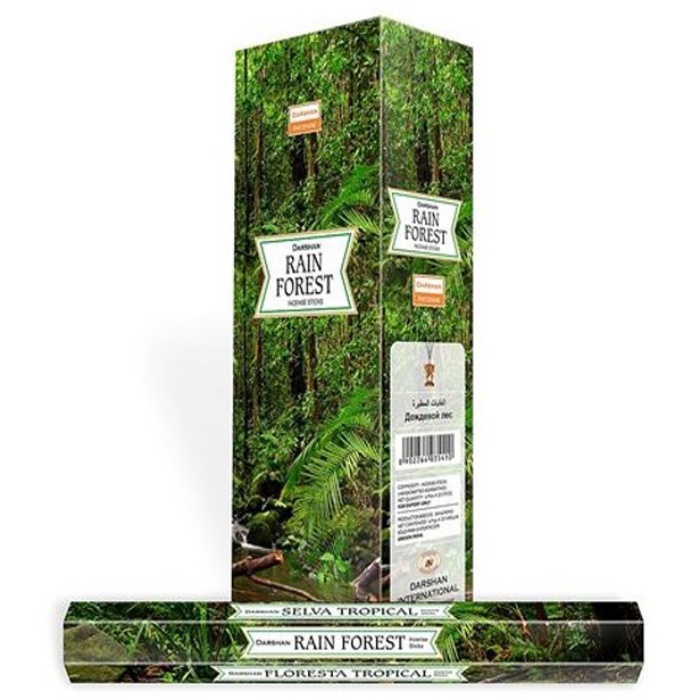 다르샨 인센스스틱 6팩 세트 120개입, 레인포레스트 10,900원
