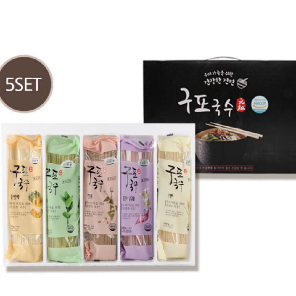 구포국수세트 오색국수 5색 국수 명품 답례품 추석 명절 선물세트 쇼핑백증정 11,600원