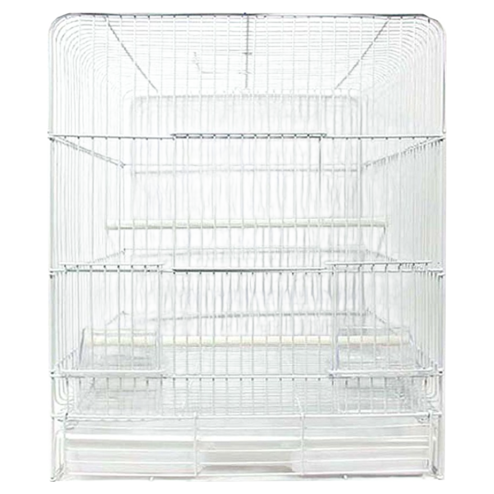 애니몰 대문형 화이트 사각 새장 새집 중소형 앵무새장 용품, 1개, 화이트 25,000원