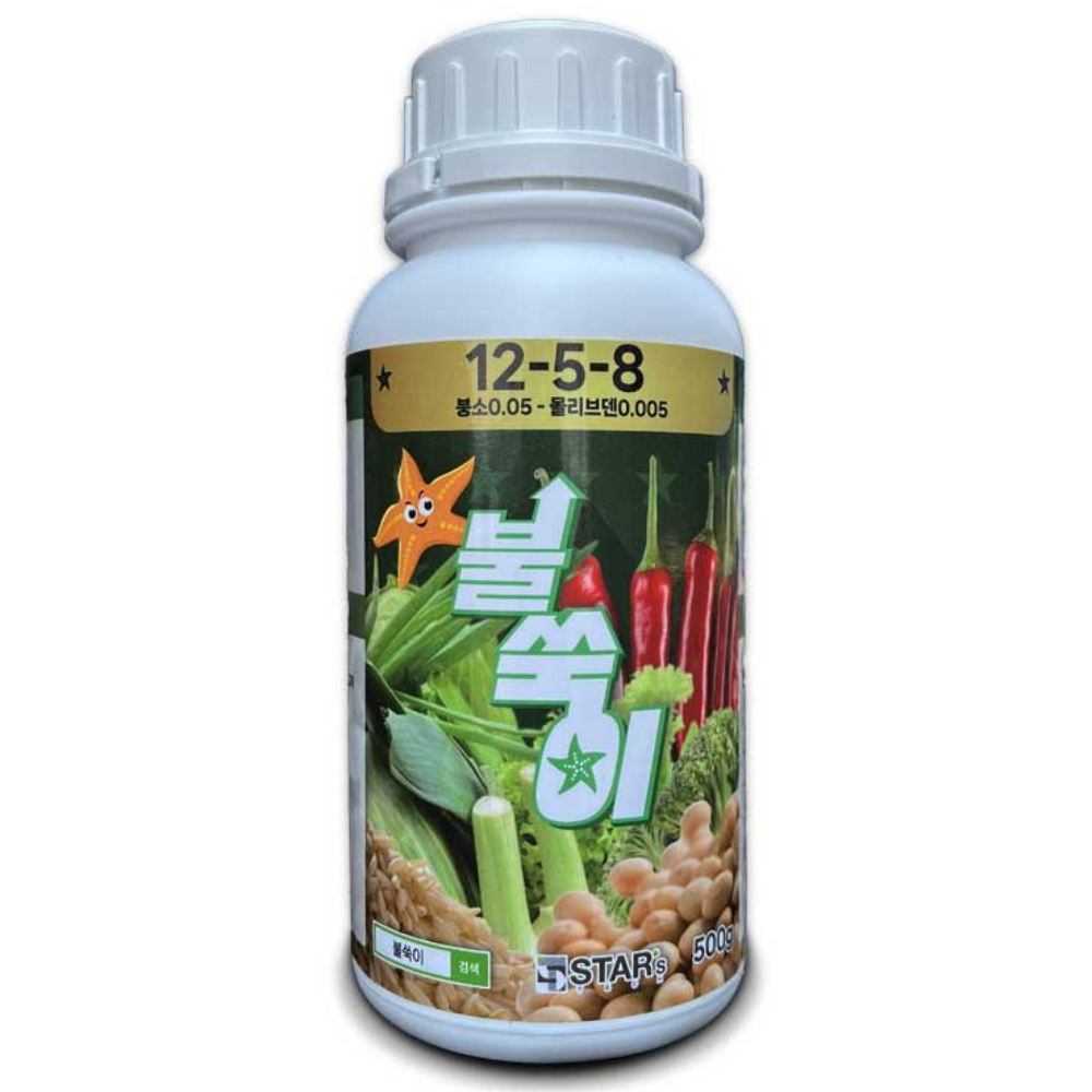 불쑥이 500ml 텃밭 식물 촉진제 화초 불가사리 영양제 액체비료 1개, 1개, 500ml 16,000원