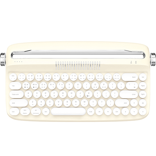 엑토 레트로2 미니 블루투스 유무선겸용 텐키리스 키보드, 버터 아이보리, B307 41,560원