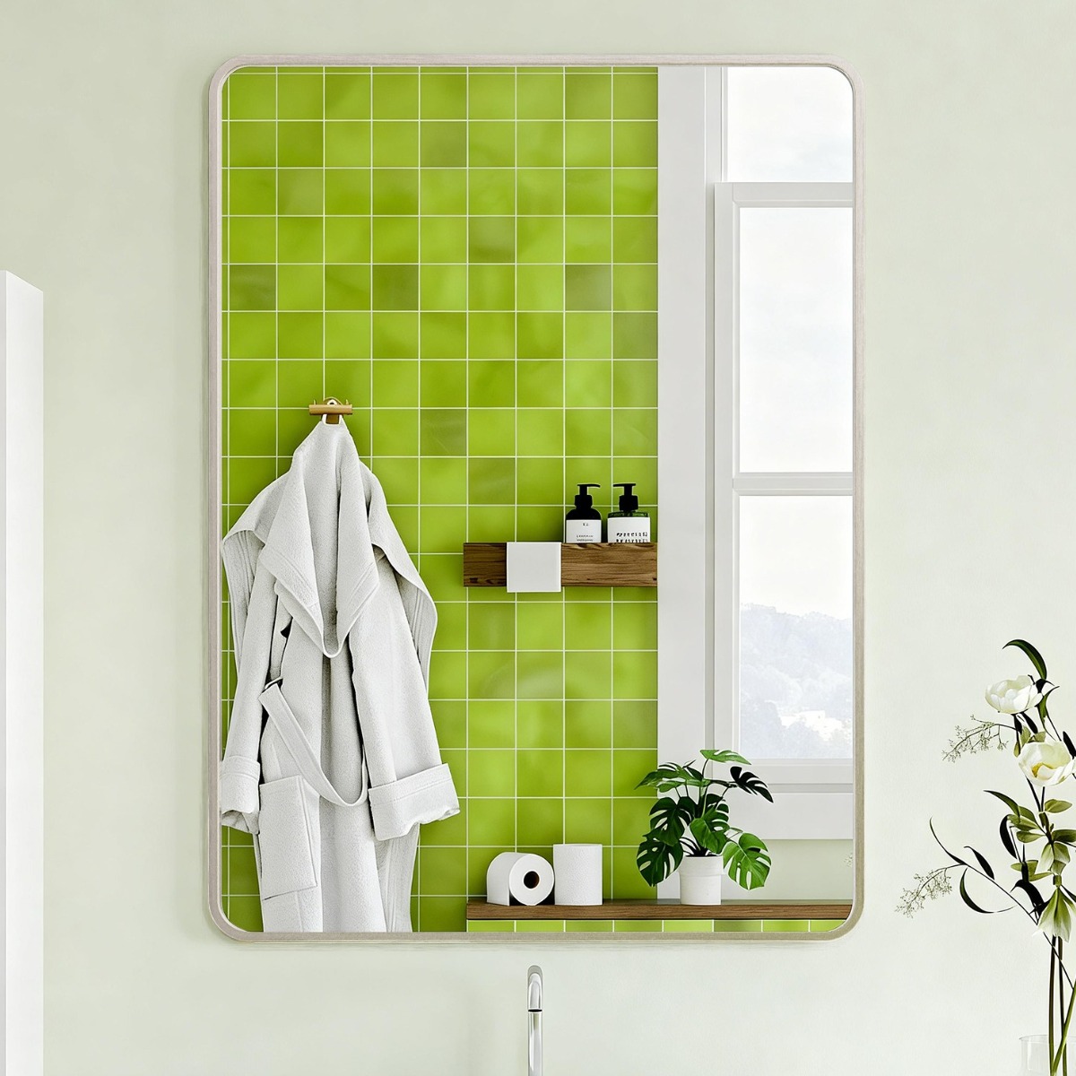 뷰티피크 라운드형 벽거울 화장대거울 욕실거울 강화안전유리 65,900원