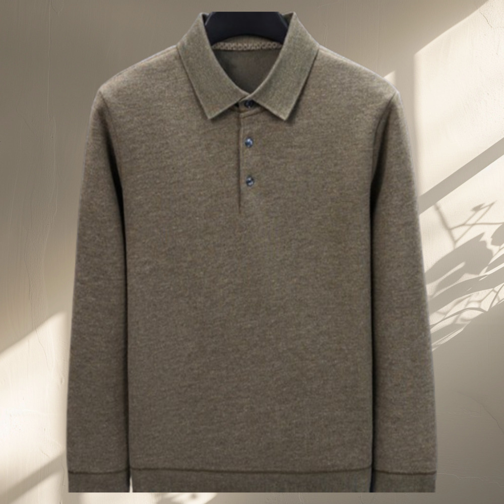 코엑티 남성 겨울 클래식 울혼방 비스코스 기모 긴팔 카라 니트 스웨터 38,800원