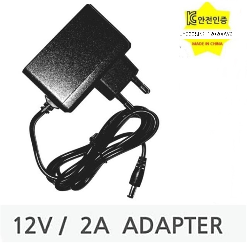 DM 12V2A아답터 아답타CCTV DC12V2A 어댑터 케이블일체형, 1개, 12V2A 6,000원