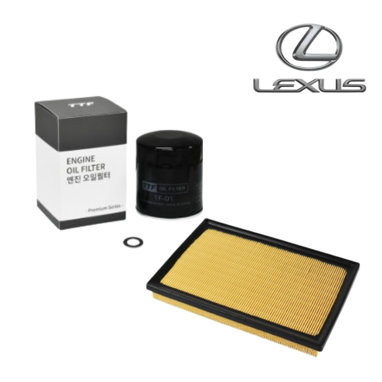 렉서스 ES300H ES350 ES330 TTF 엔진오일필터 + 에어필터 세트 26,000원