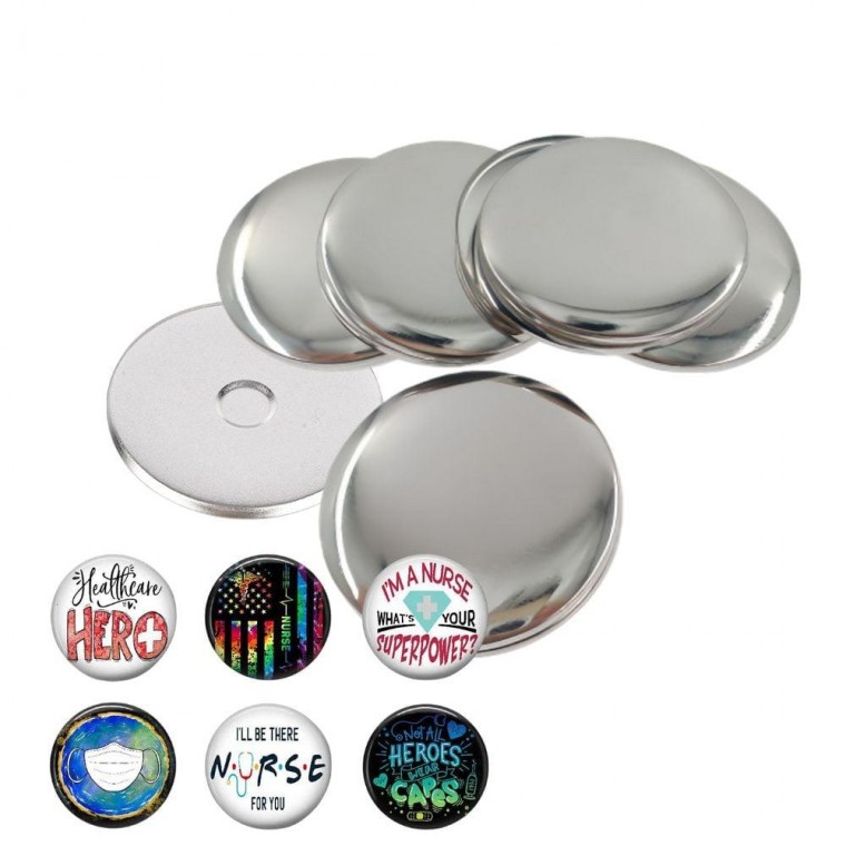 D.S mall원형뱃지 58MM 자석형 핀버튼 키링 메탈 100개입, 100개입 94,280원