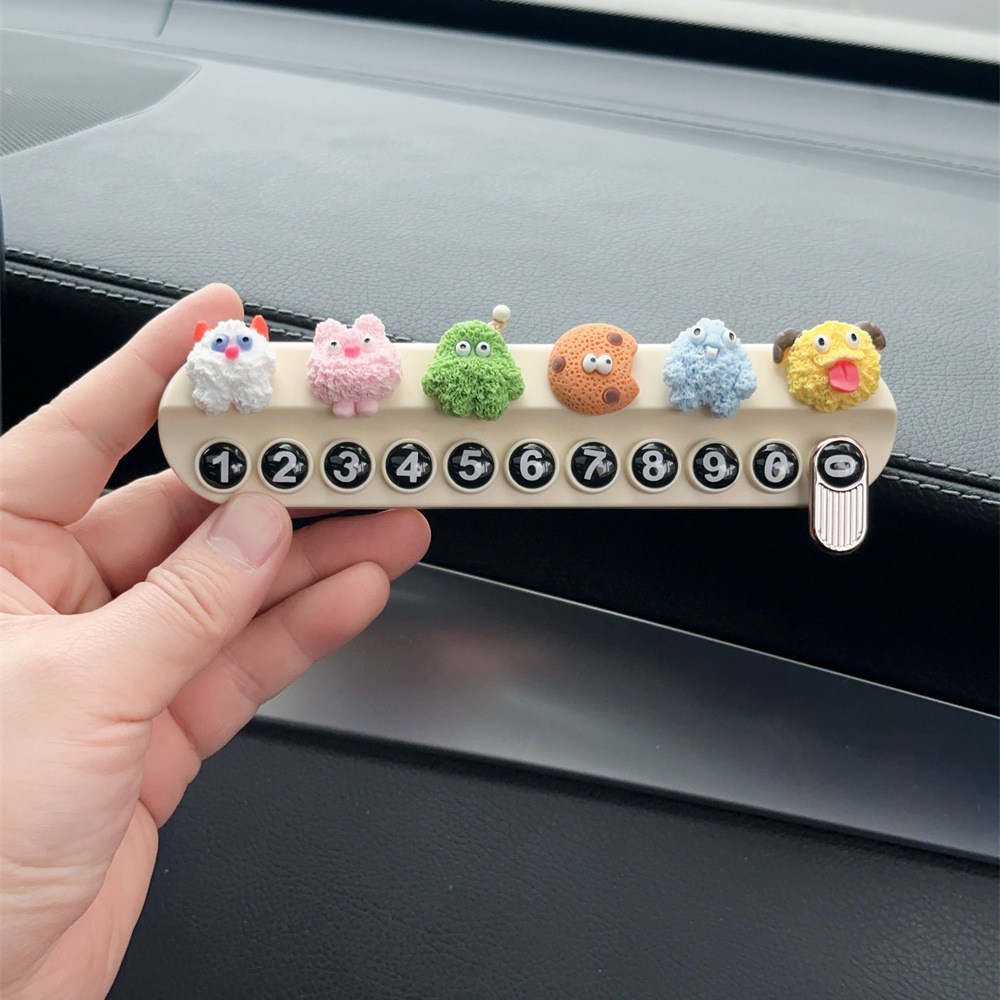 넘버링카 자동차 전화번호판 주차번호판 쿠키맨 번호판 차량 주차안내판, 1개, 몬스터 7,750원