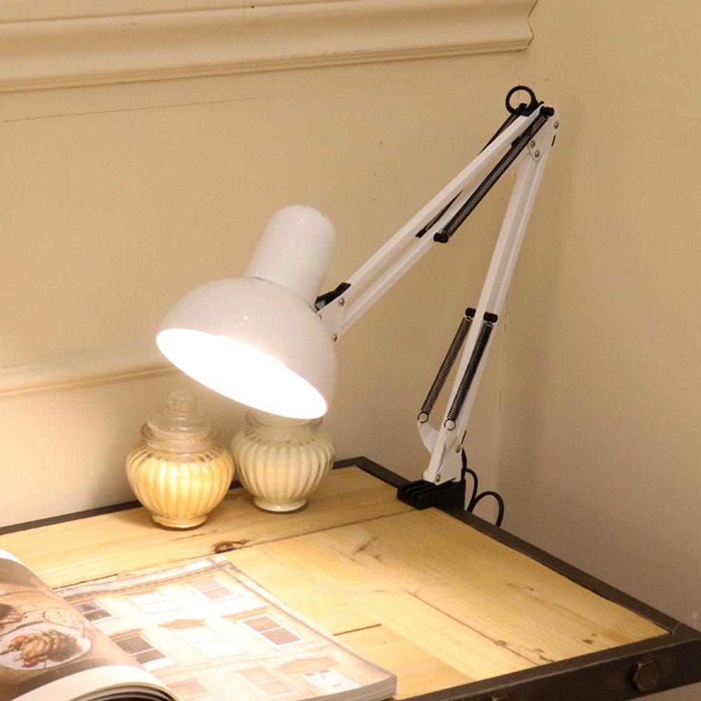 집게형 클램프 스탠드 북라이트 제도등 조명 관절이 자유로운 책상스탠드조명 24,500원