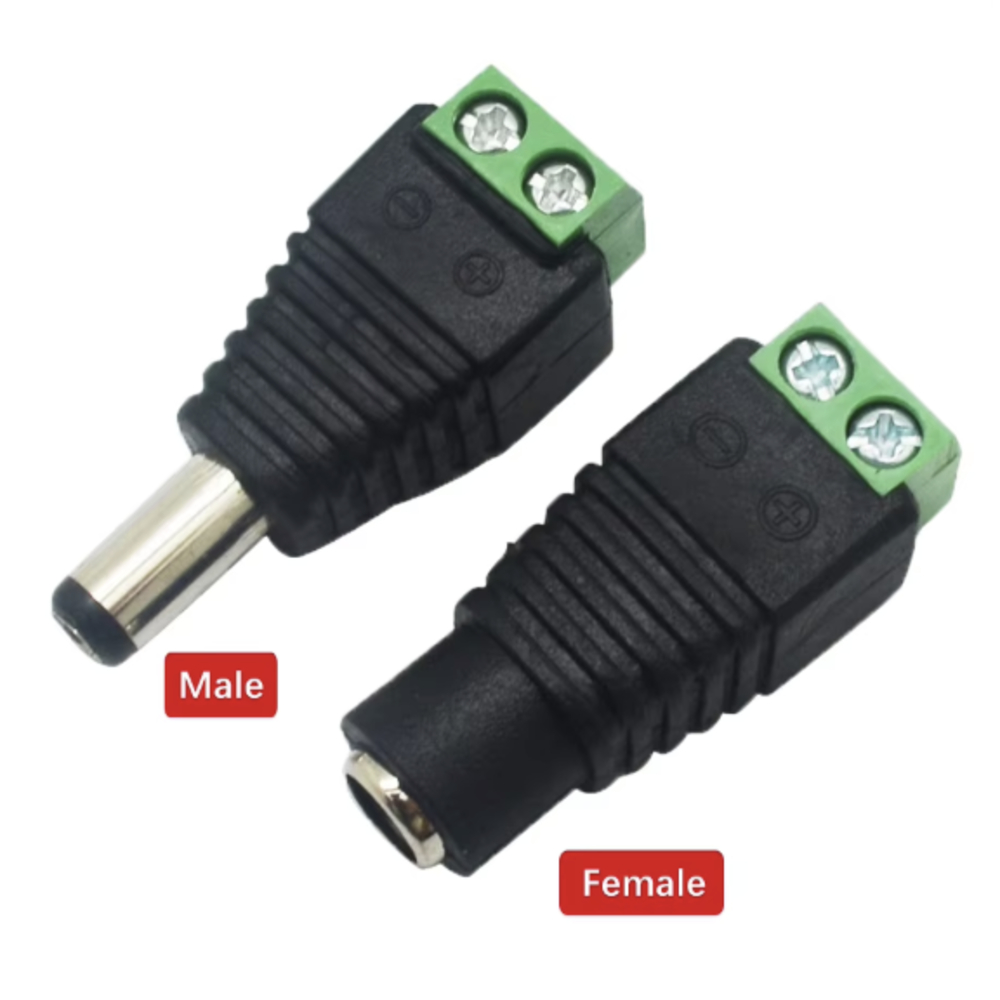 커넥터 잭 소켓 암수세트 전원 연결 DC전원, 1세트, 커넥터 잭 소켓 5,500원