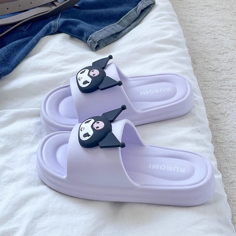 다나에 EVA 산리오 쿠로 헬로키티 실내화 키높이 욕실 미끄럼 방지 큐티 샌들 슬리퍼 +Integrated International Trade Co. Ltd 머리핀 15,800원