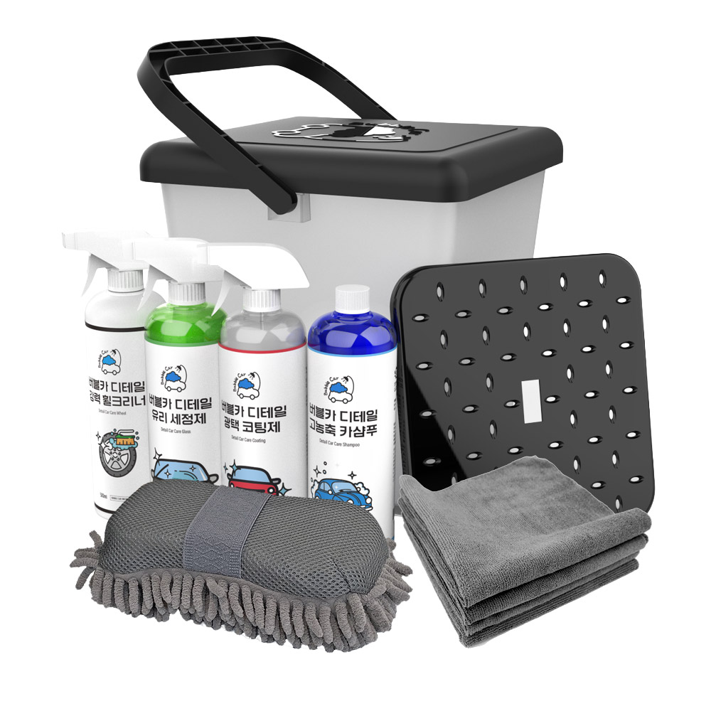 버블카 프리미엄 간편 셀프 세차용품세트 11종 풀세트, 1세트 26,900원