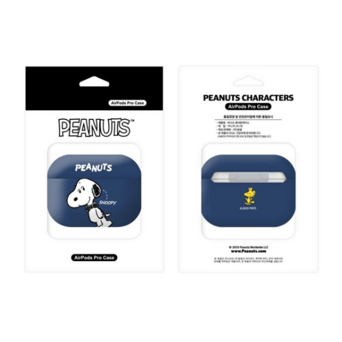 스누피 헬로프렌즈 에어팟프로3 하드 케이스 +아크릴키링 세트, 헬로프렌즈_스누피, AirPods Pro(3세대) 17,500원