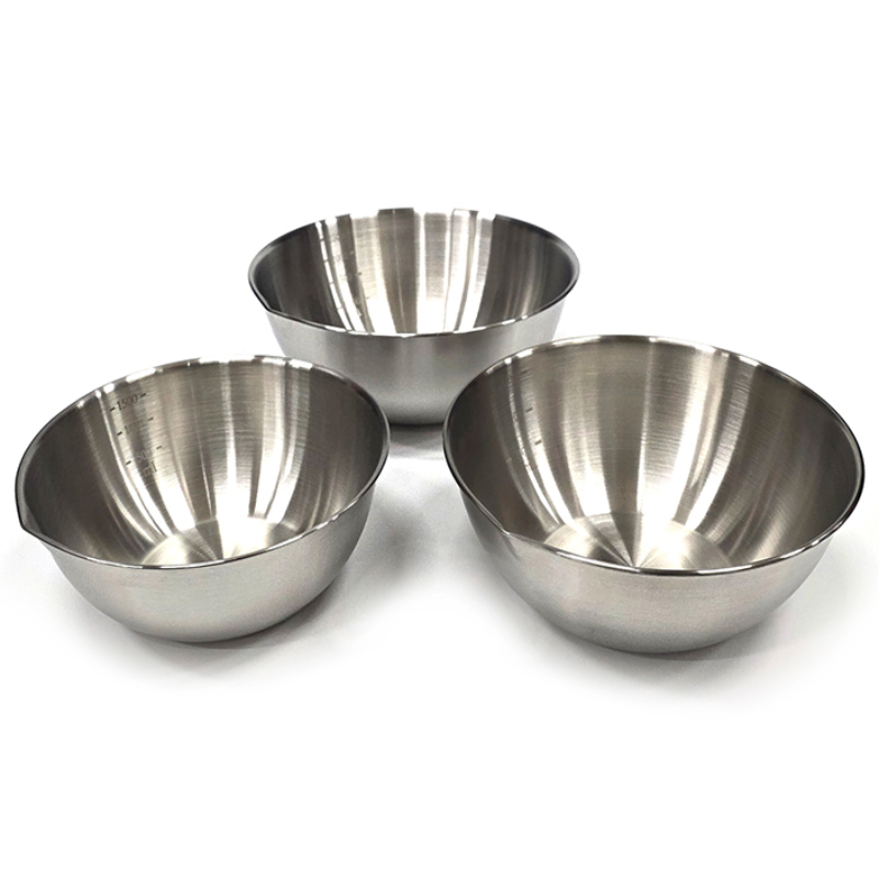 프라이스리스 스텐 원형 믹싱볼 3p (19cm+21cm+23cm), 1개 14,000원