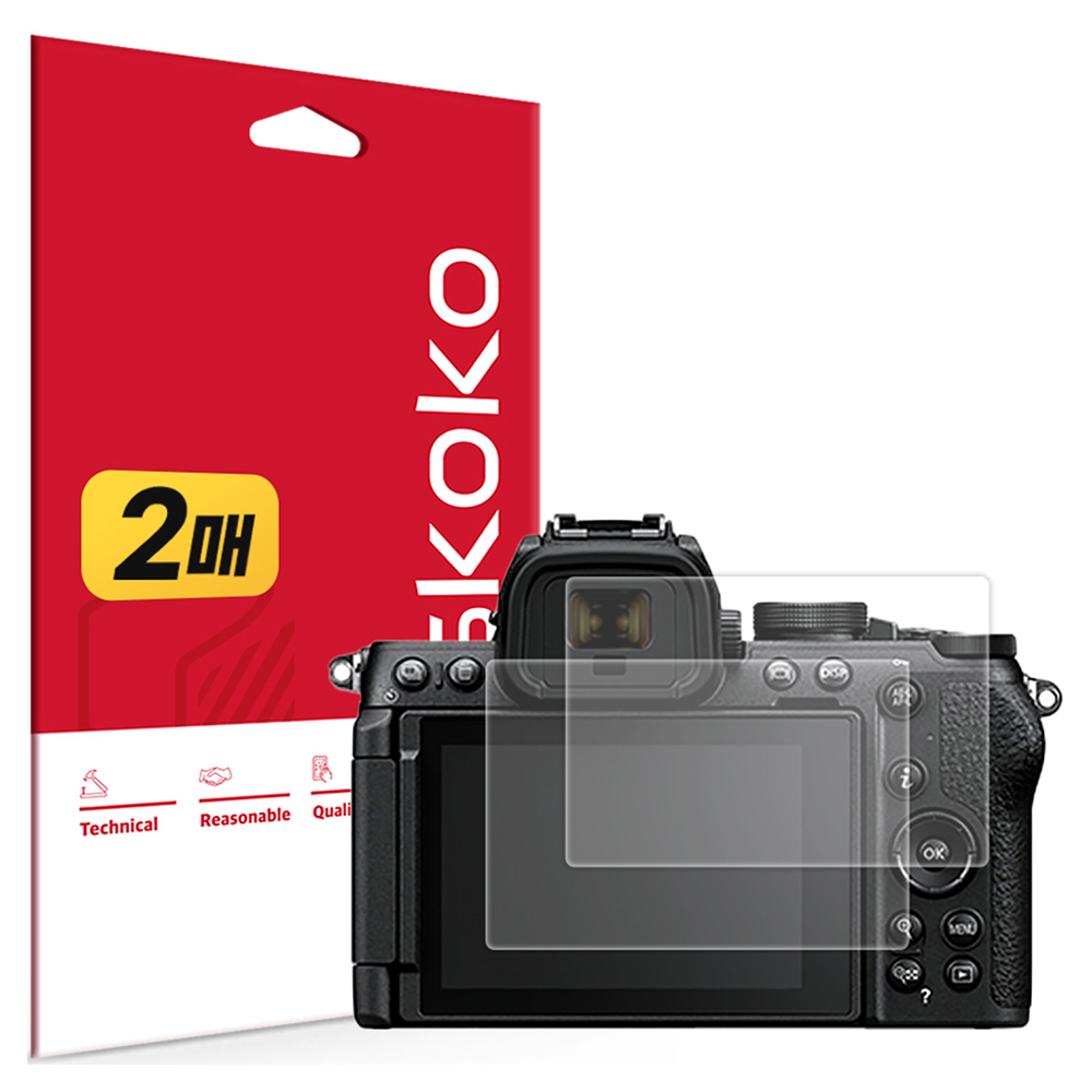 스코코 니콘 Z50 II 올레포빅 액정보호필름 2p 세트 3,200원