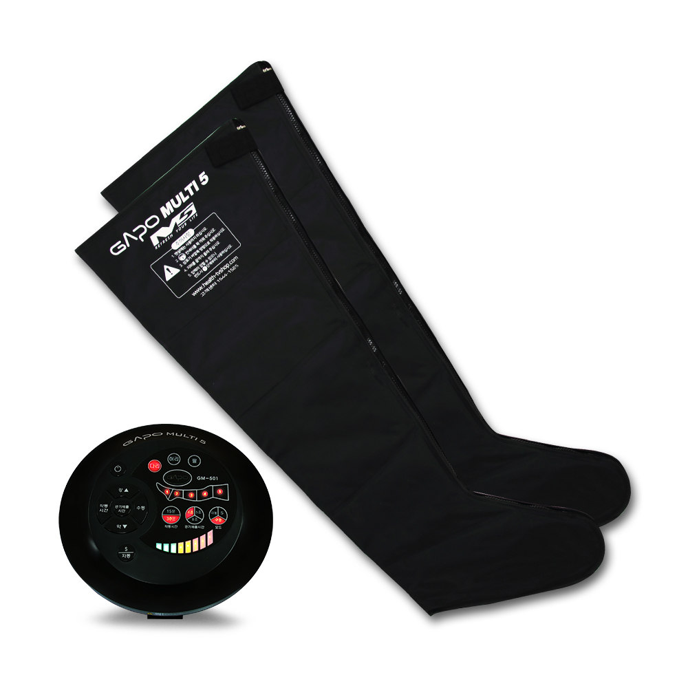 가포 사지압박 순환장치 본체 + 다리커프 + 설명서 GAPO MULTI5, GAPO MULTI5, 블랙 141,510원
