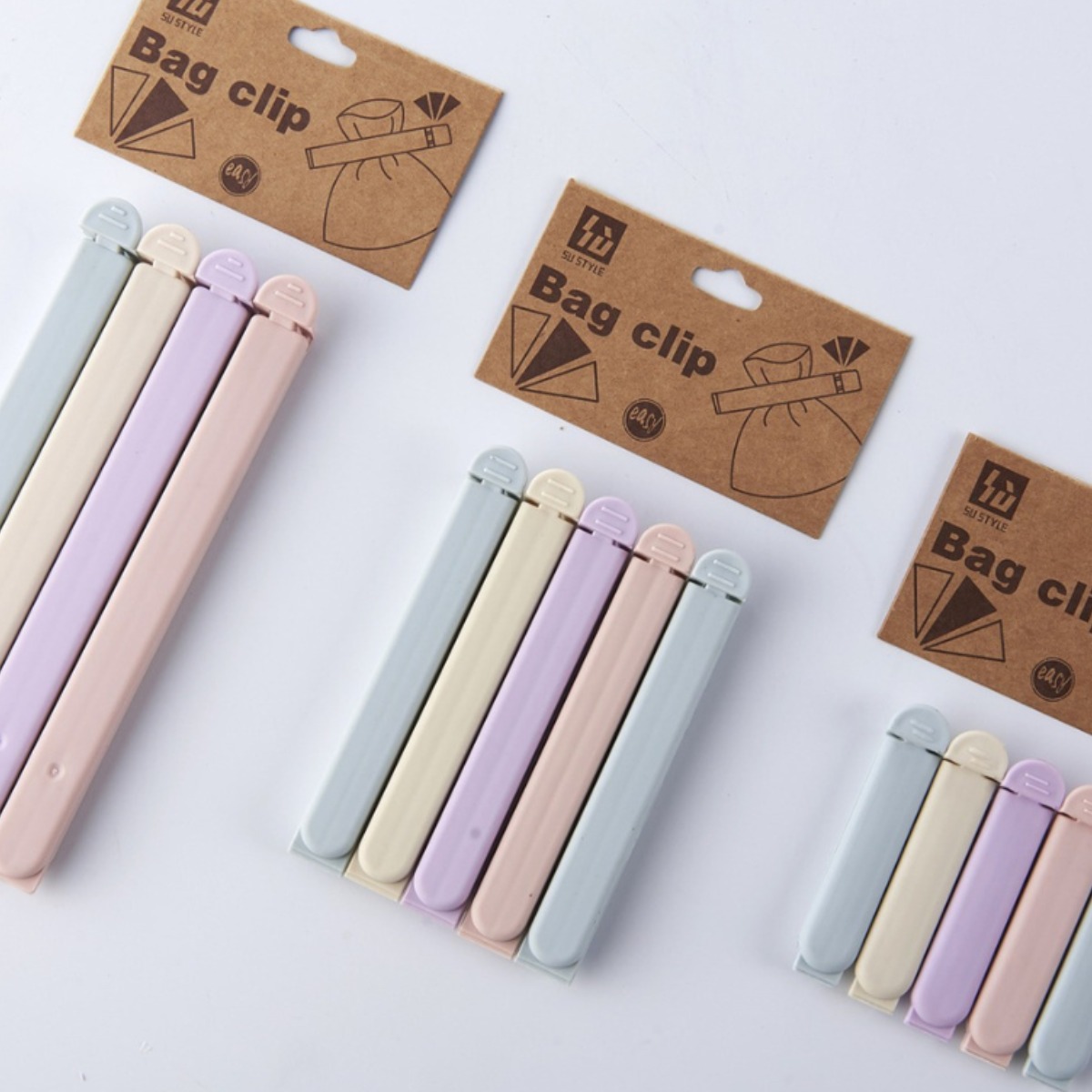 심플베이직 밀봉 비닐봉지집게 대형4P+중형5P+소형5P, 1개, 멀티 6,980원