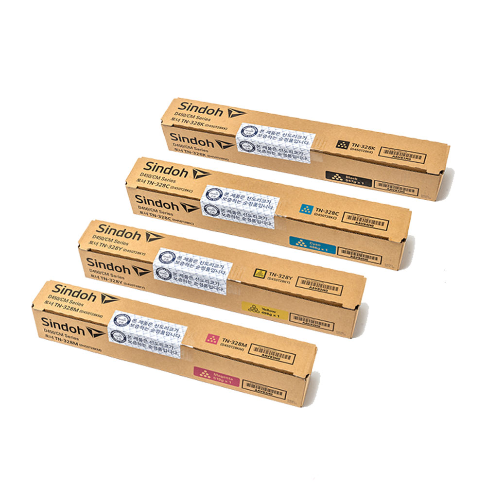 신도리코 TN-328 K/C/M/Y 정품토너 D450 D451 D452 C250i, TN-328K 검정/정품, 1개 106,000원