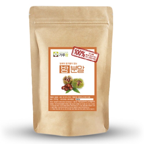 가루랑 100% 국산 밤분말 선식 1kg, 1개, 1kg 42,050원