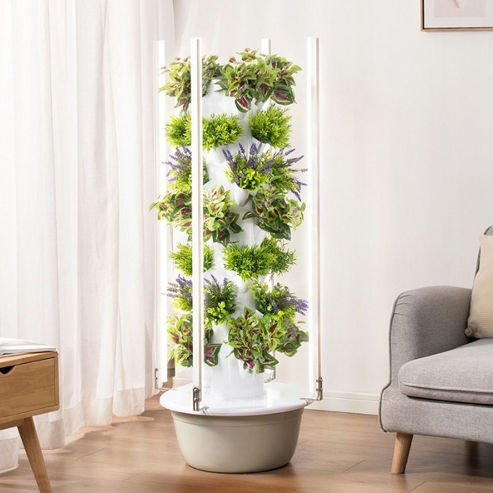 어반 수경 재배 무토양 채소 스마트팜 발코니 카페 식물 타워 132,150원