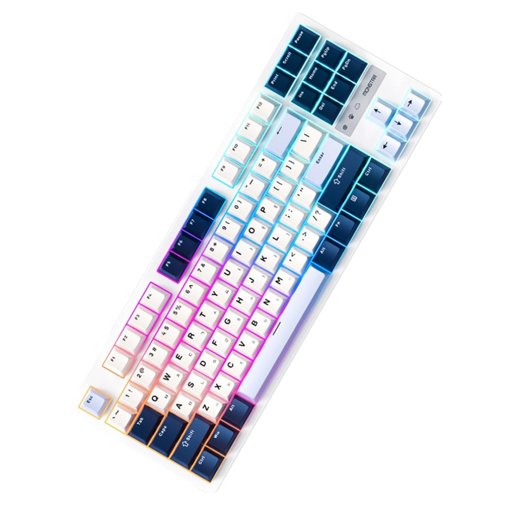 몬스타기어 8K 한글 PBT 래피드 트리거 발로란트 유선 텐키리스 키보드 자석축 51,600원