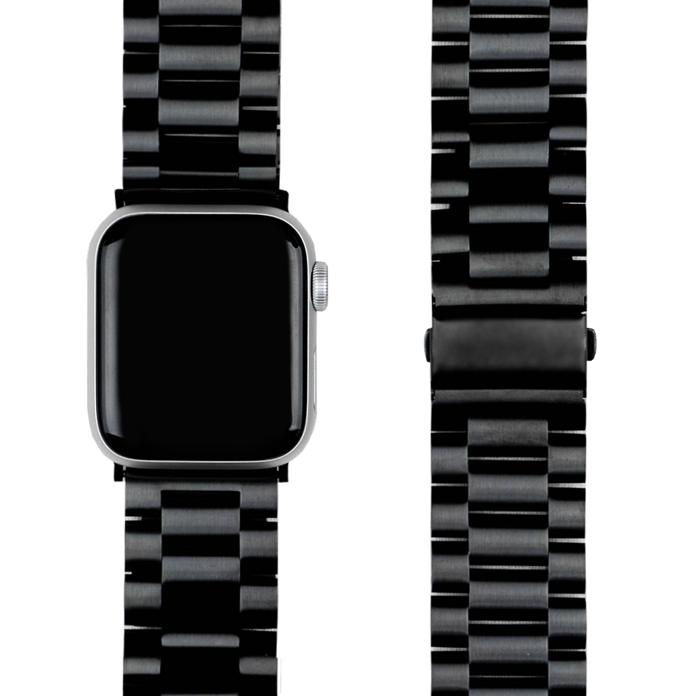 모할랩 애플워치 3/4/5/6/7/8/9/SE 호환 리미티드 메탈 스트랩 + 보호필름 1p 세트 11,990원