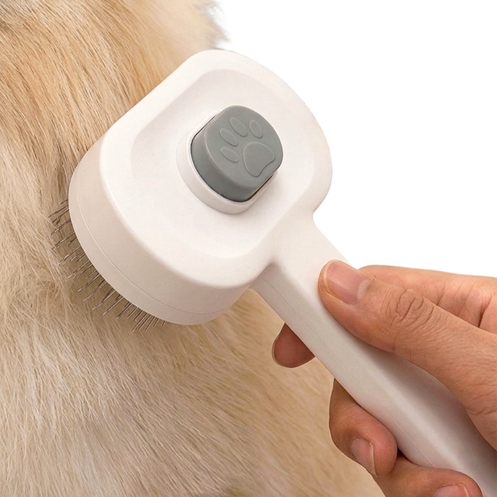 넉너크 강아지 털빗 털갈이 브러쉬 와이드사각 원터치 8,900원