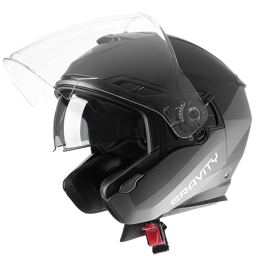 그라비티 G-11 PLUS/오픈페이스/헬멧/눈부심 방지/이너바이저 내장, 블랙/그레이 119,000원