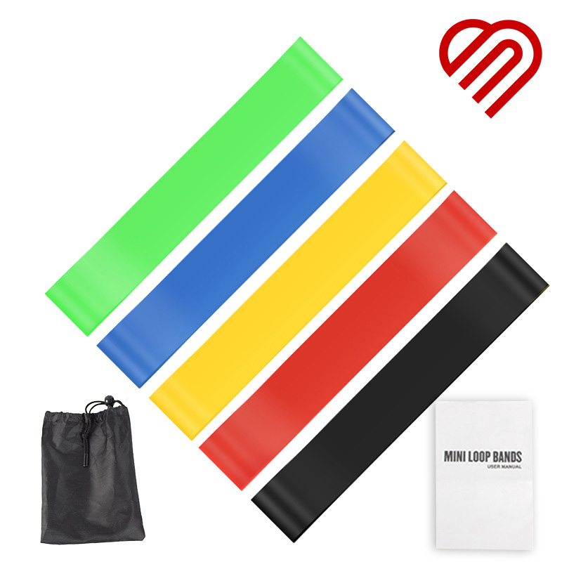 호프너 스포츠 라텍스 루프밴드 저항밴드 5종세트 홈트 필라테스 힙업 운동밴드, 1개, 그린, 블루, 옐로우, 레드, 블랙 7,380원