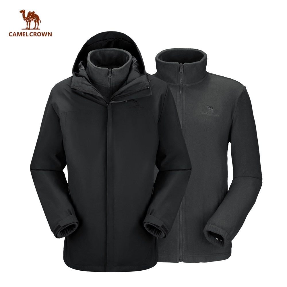 CAMEL CROWN 3in1 빅사이즈 바람막이 남성 테크페이스 윈드자켓 방수 아우터 후드 집업 73,350원